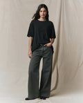 The Slouchy Crew Tee. -- Almost Black