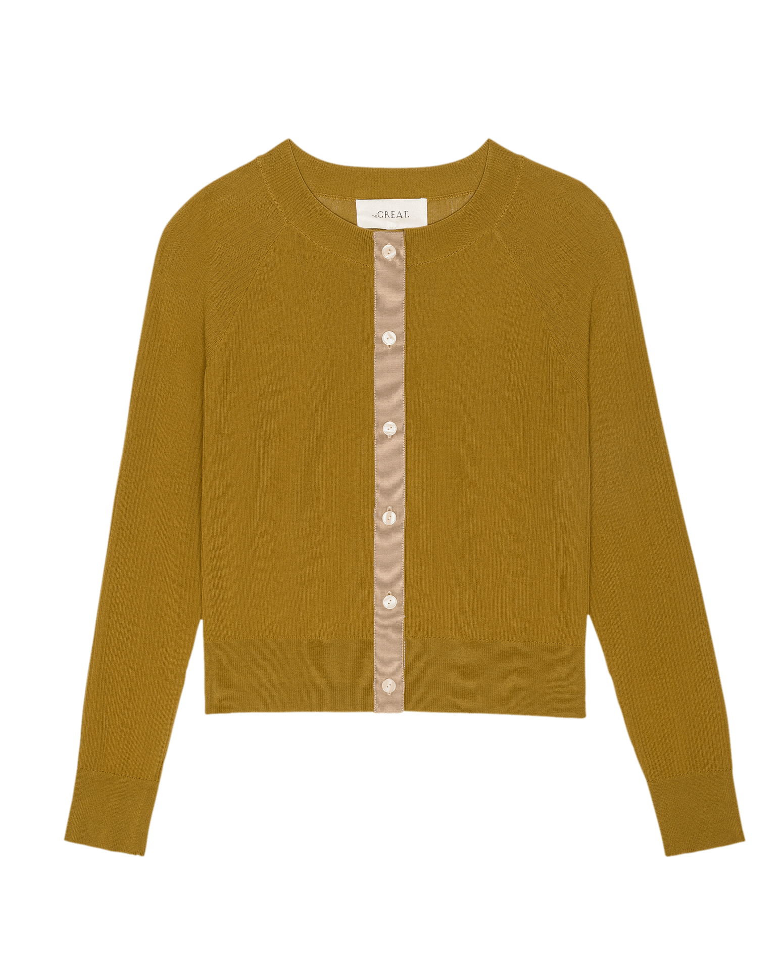 The Dainty Cardigan. -- Suntan
