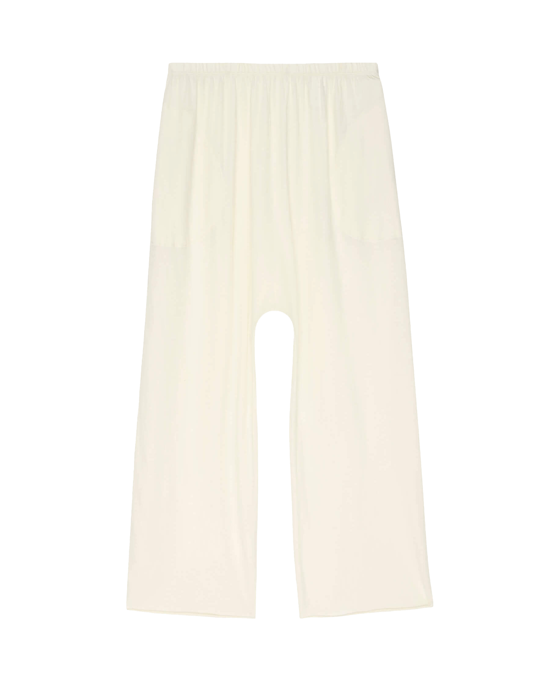 The Lounge Crop. -- Washed White