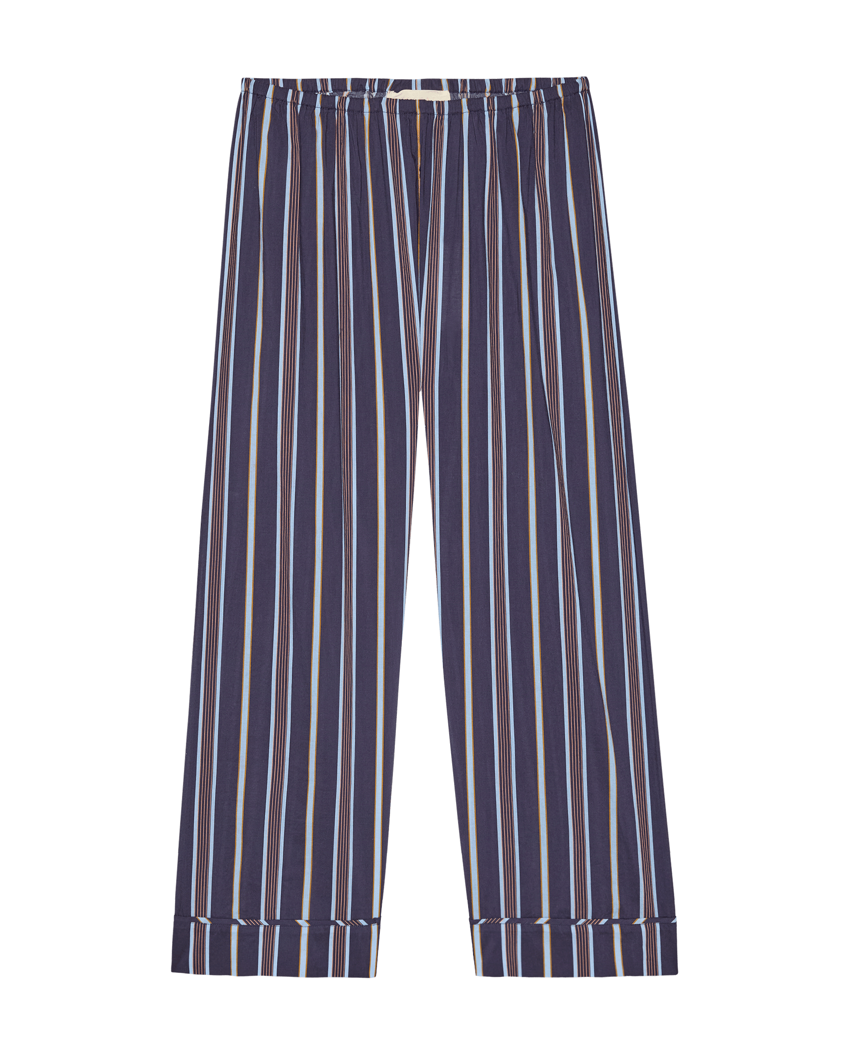 The Easy Sleep Pant. -- Coastline Stripe