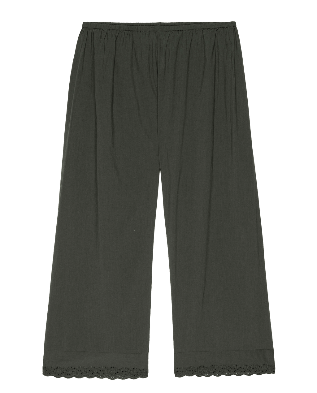 The Eyelet Easy Sleep Pant. -- Black