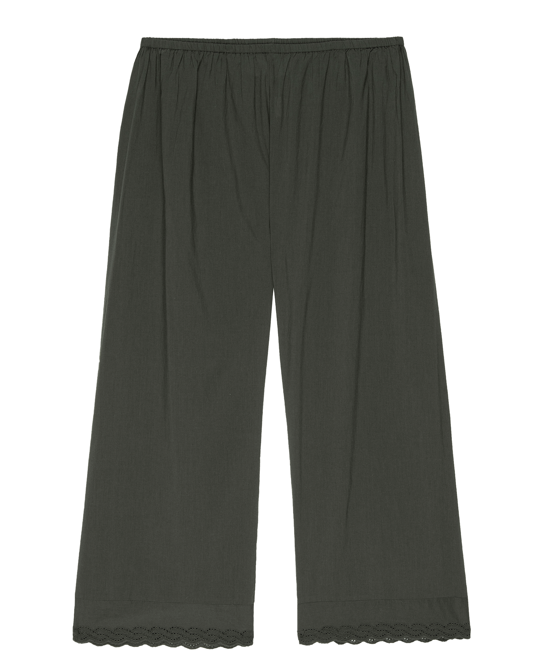 The Eyelet Easy Sleep Pant. -- Black