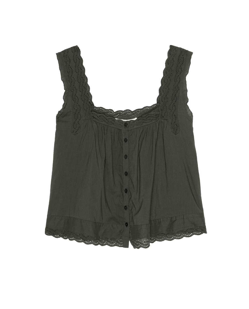 The Eyelet Tank. -- Black