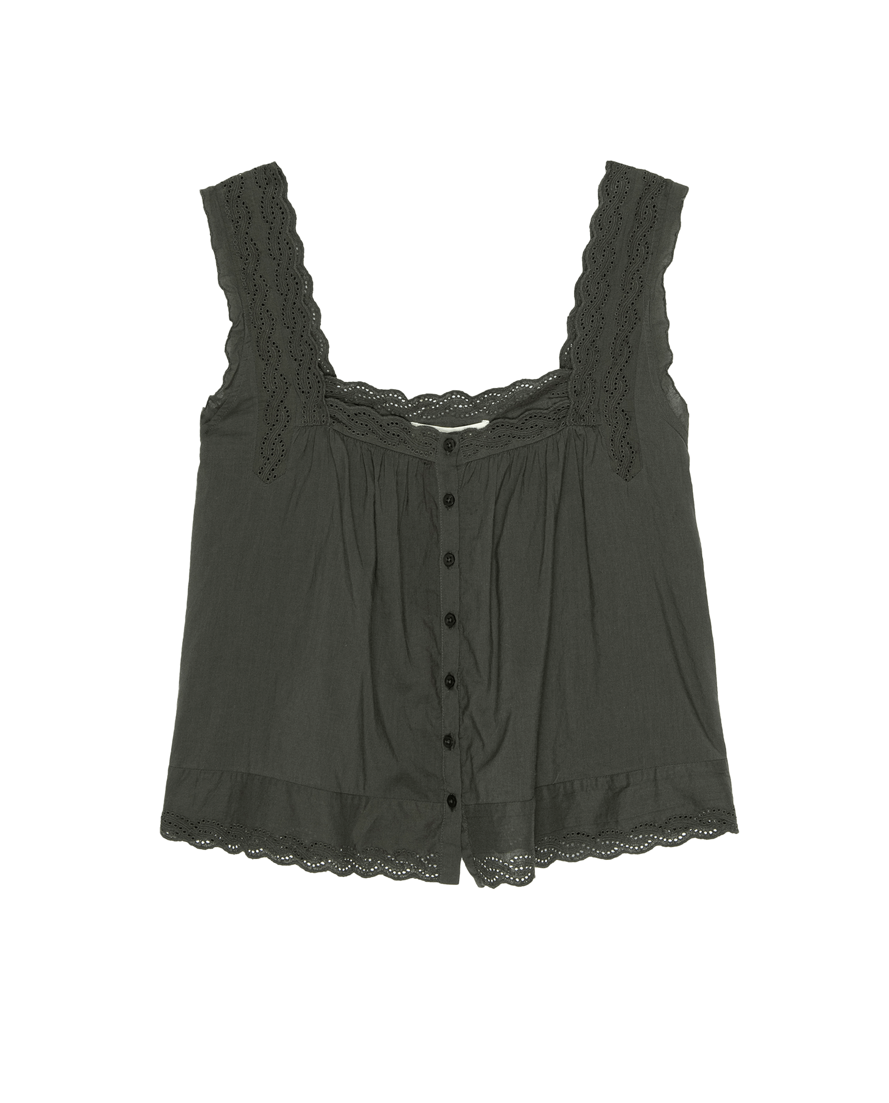 The Eyelet Tank. -- Black