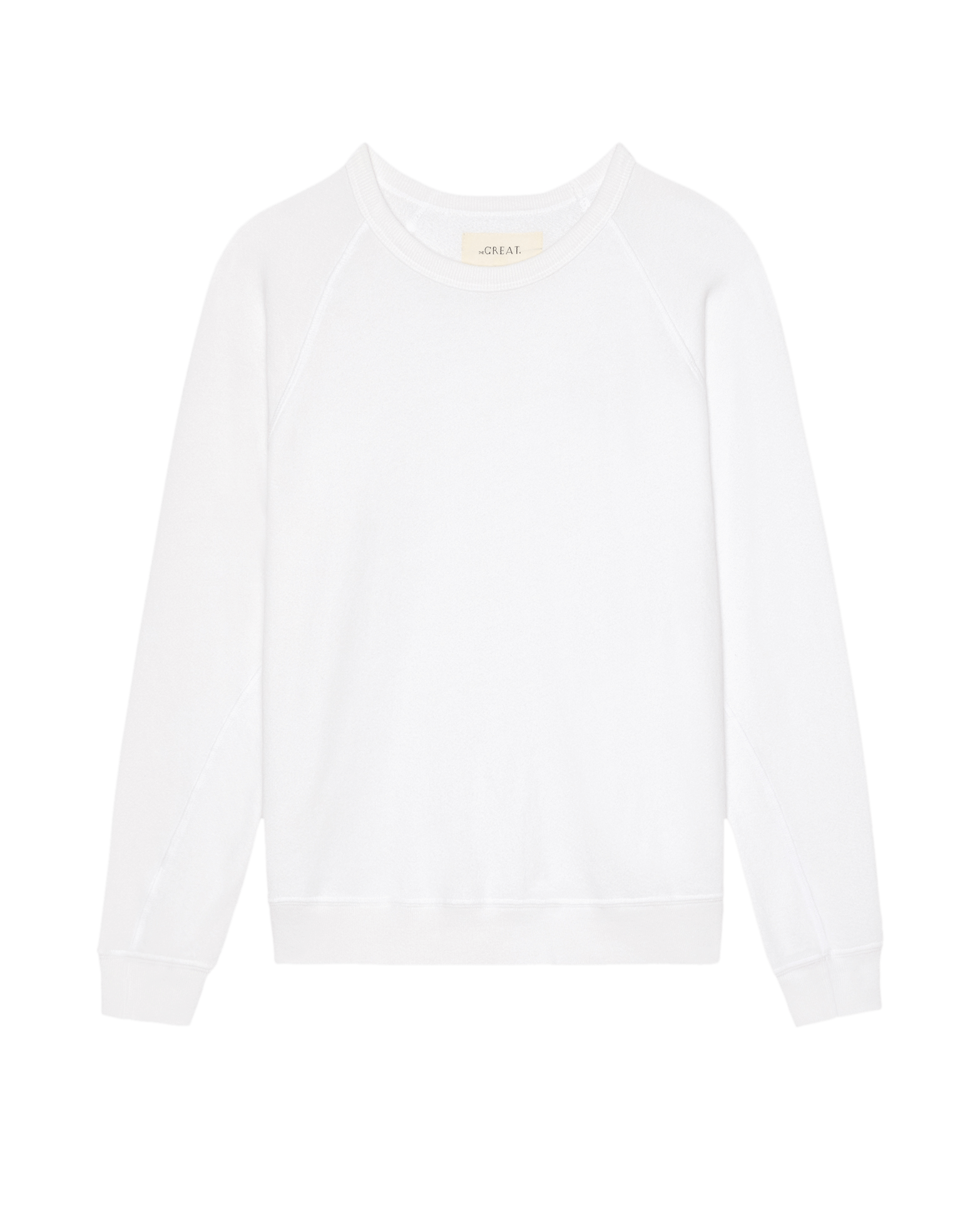 The Rookie Sweatshirt. Solid -- True White