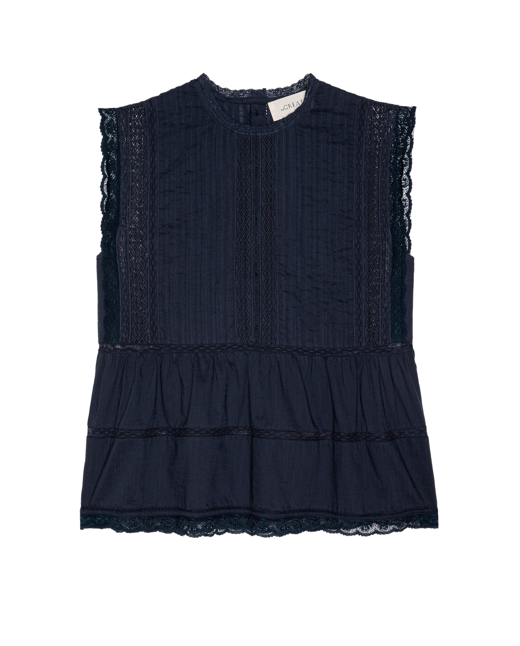 The Sonnet Top. -- Navy