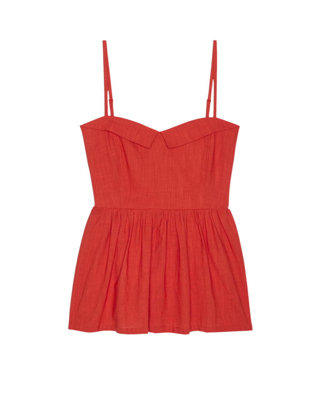 The Verse Top. -- Hot Red