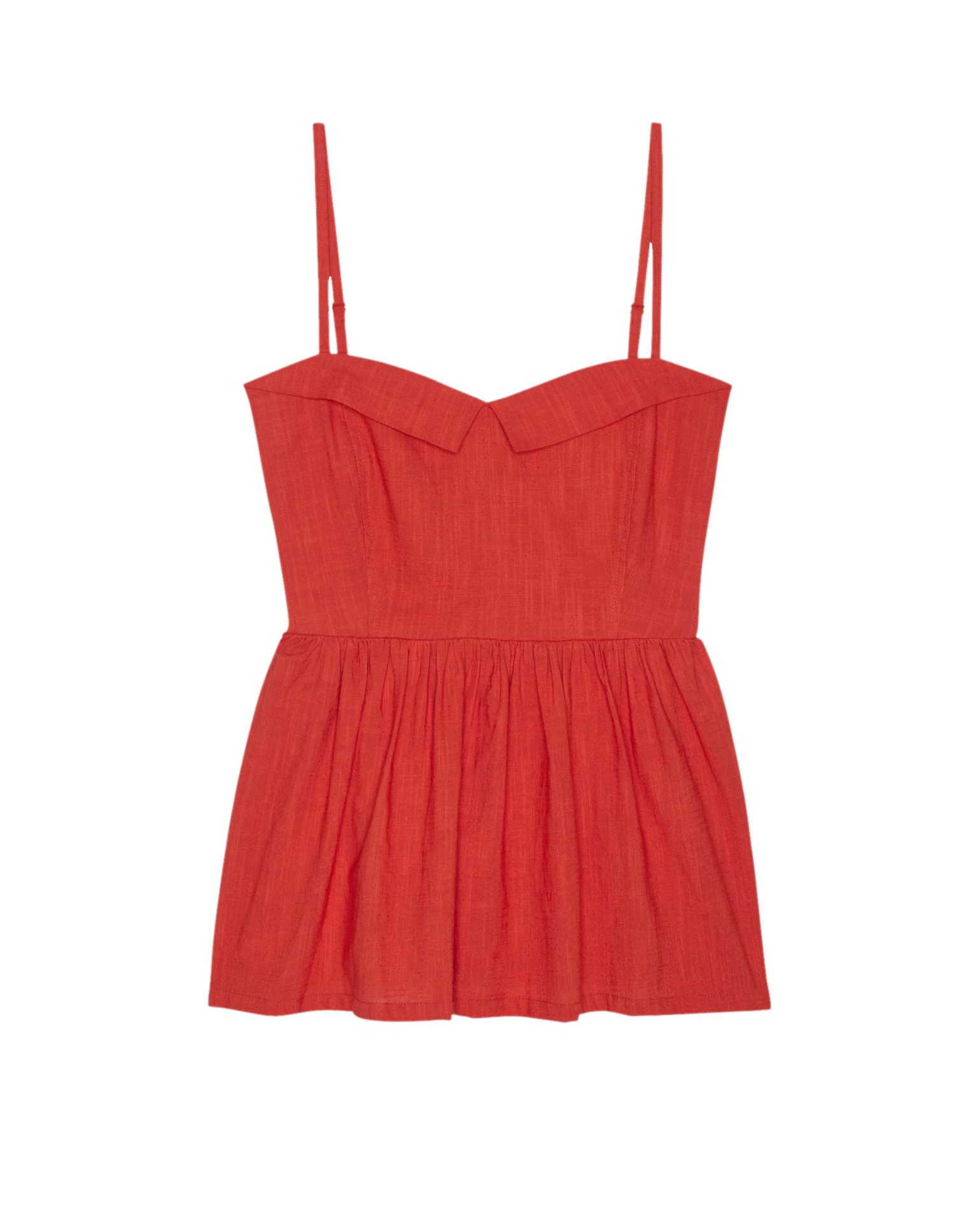 The Verse Top. -- Hot Red