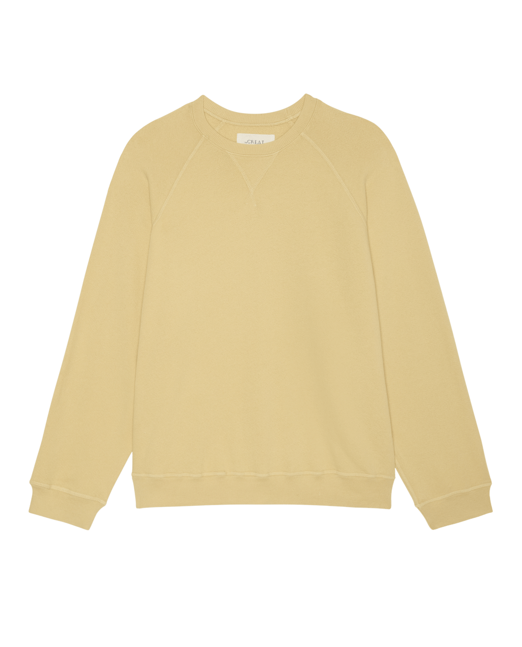 The Slouch Sweatshirt. Solid -- Butter Yellow