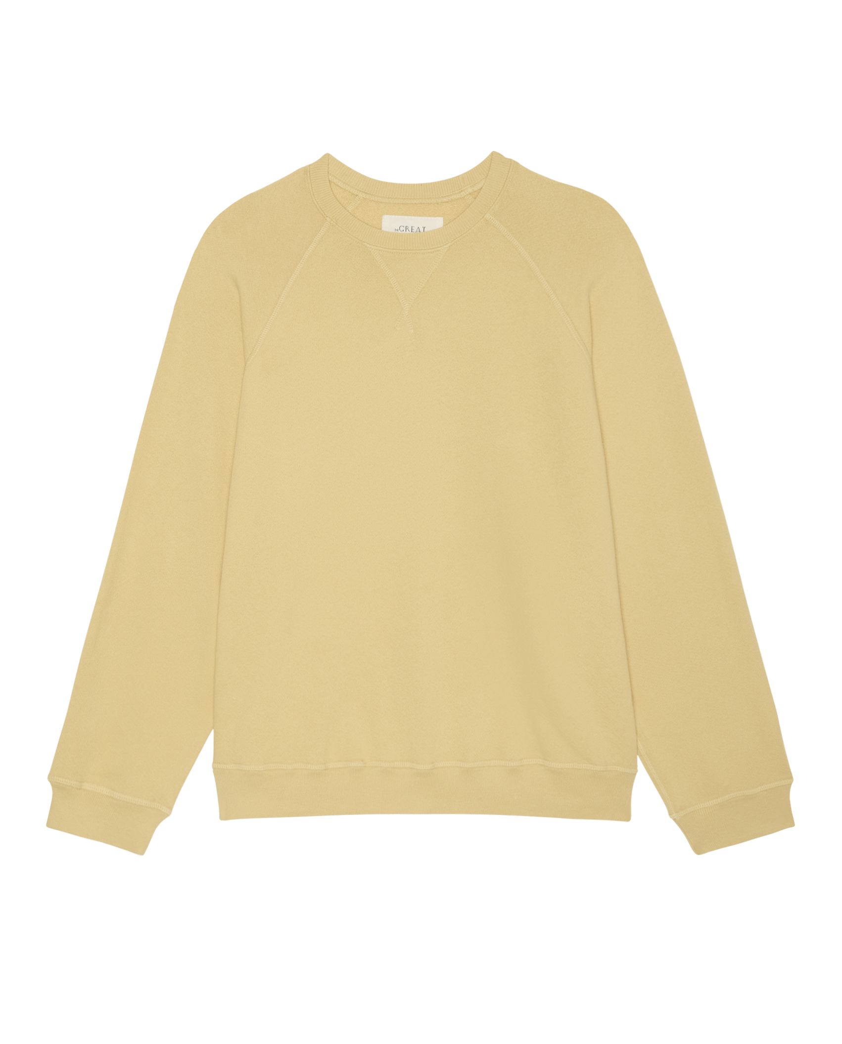 The Slouch Sweatshirt. Solid -- Butter Yellow