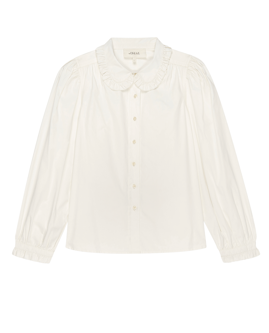 The Hemingway Top. -- White