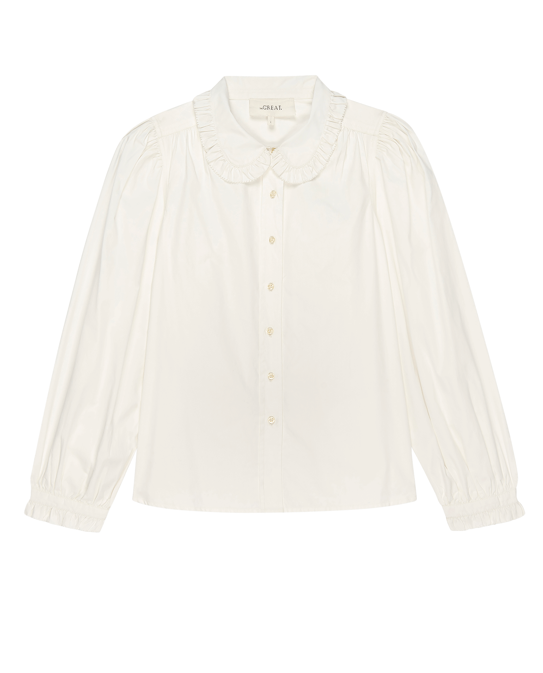The Hemingway Top. -- White