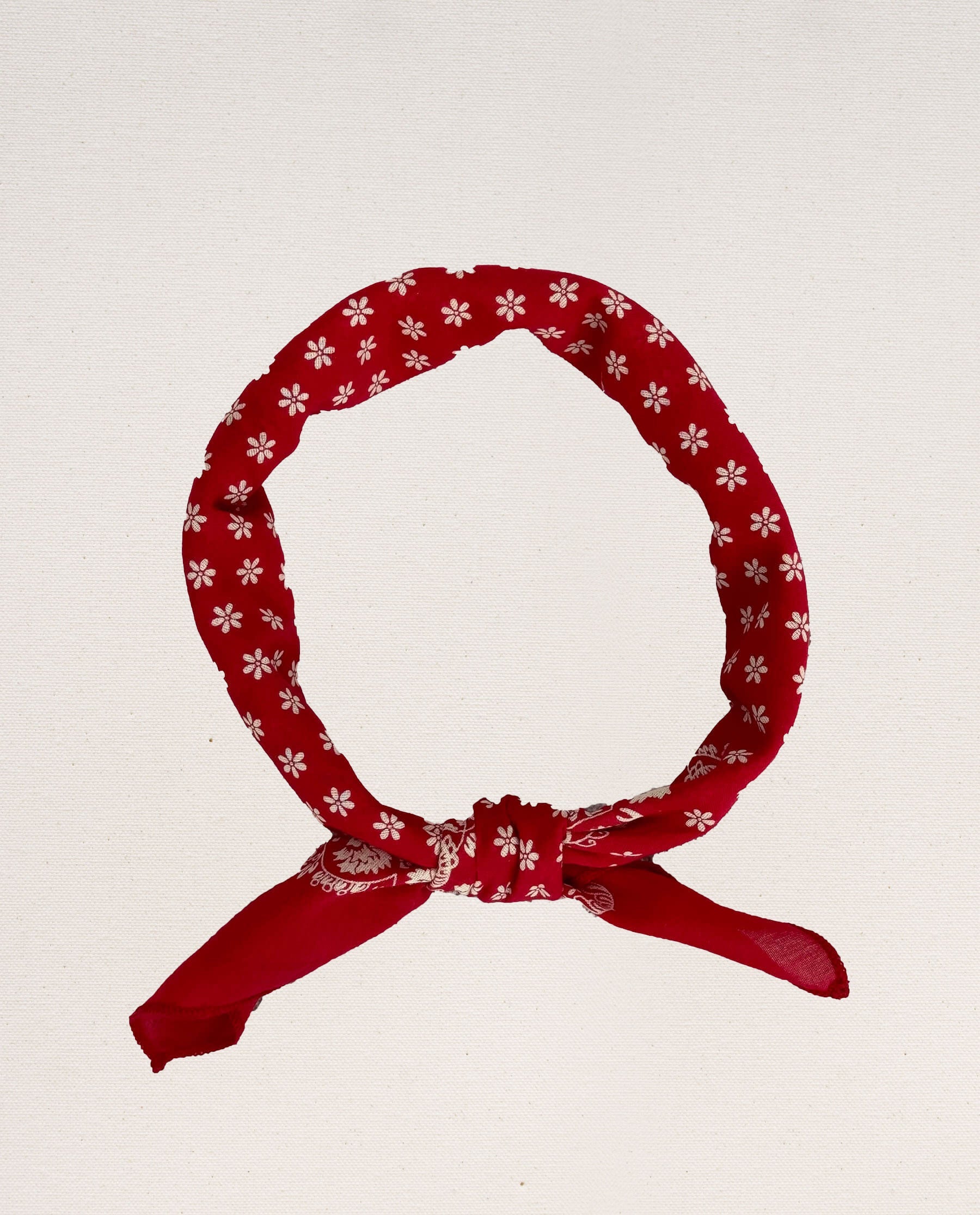 The Bandana. -- Small -- Bright Red