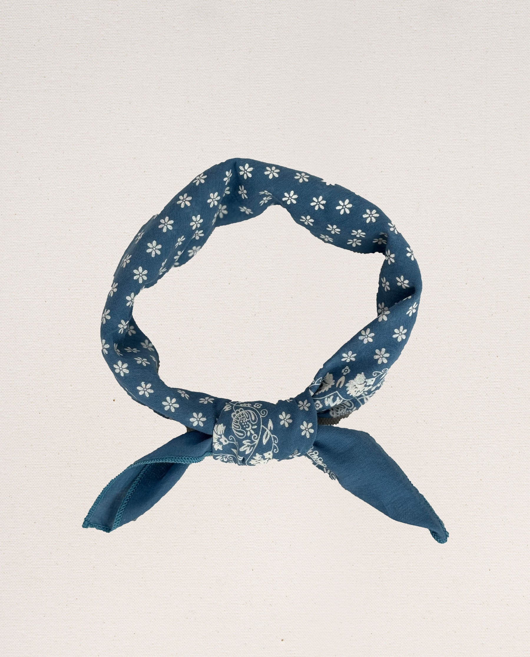The Bandana. -- Small -- Dusty Blue