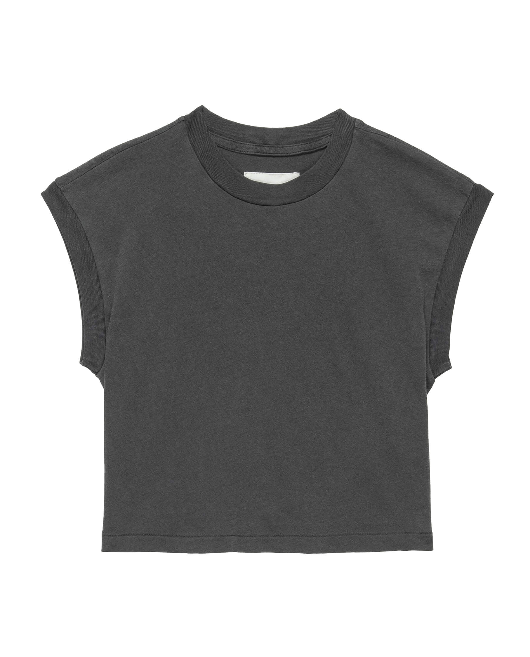 The Square Tee. -- Washed Black