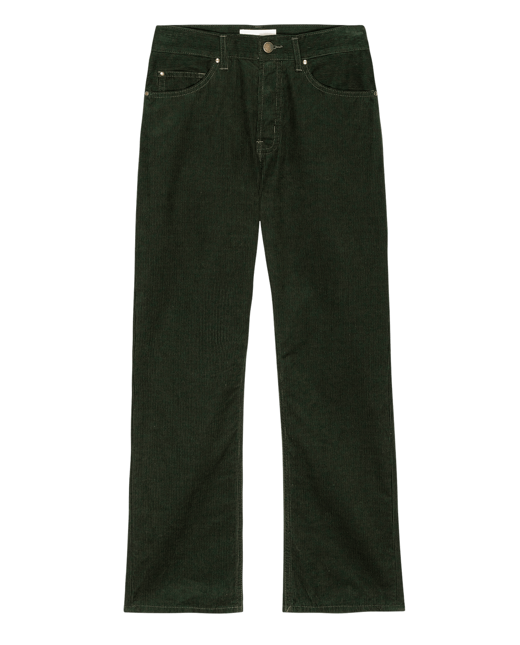 The Wayne Jean (30 Inseam). Cord -- Woodland Green