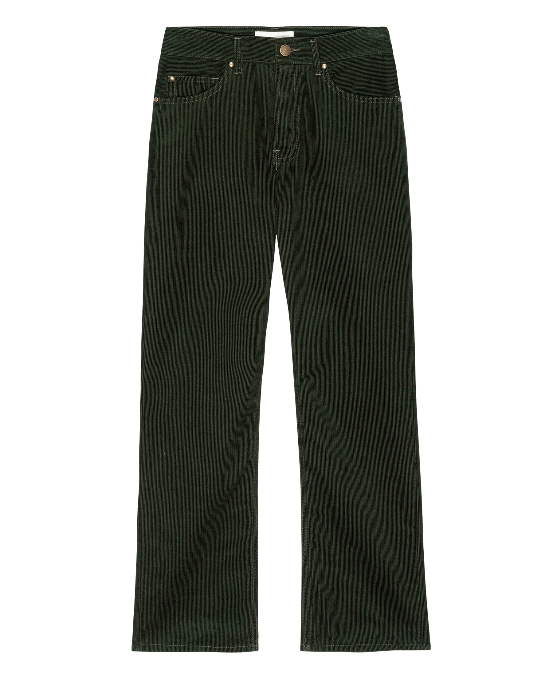 The Wayne Jean (30 Inseam). Cord -- Woodland Green