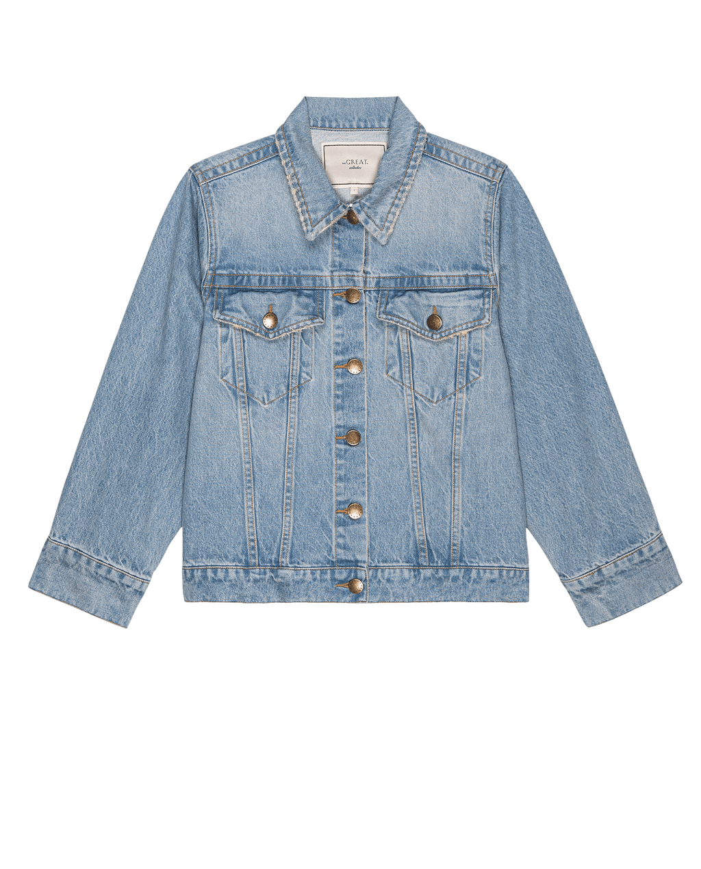 The Slouchy Jean Jacket. -- Great Plains Wash
