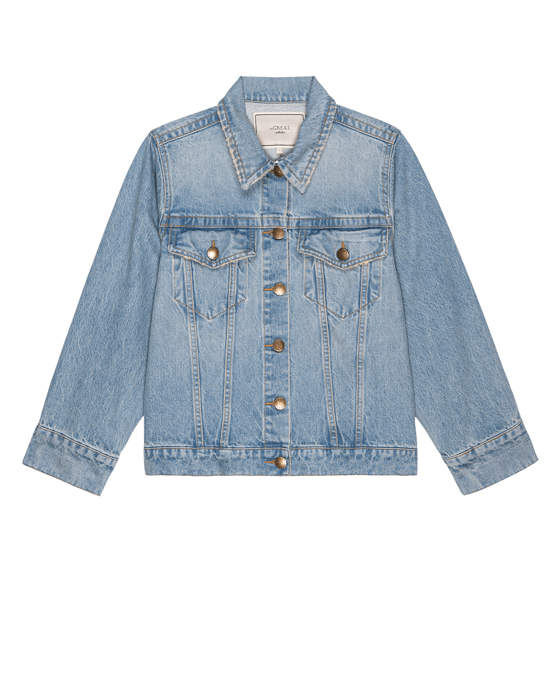 The Slouchy Jean Jacket. -- Great Plains Wash