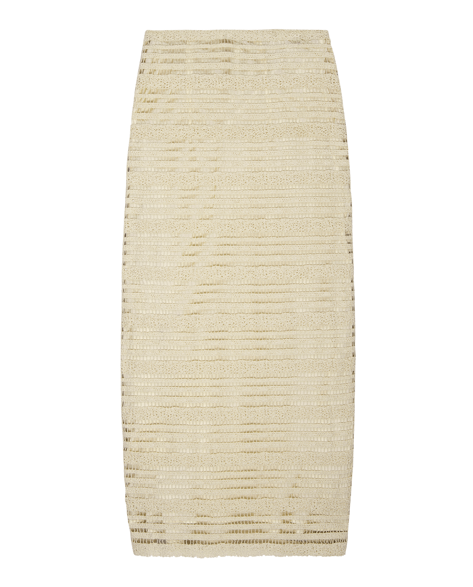 The Pedestal Skirt. -- Cream