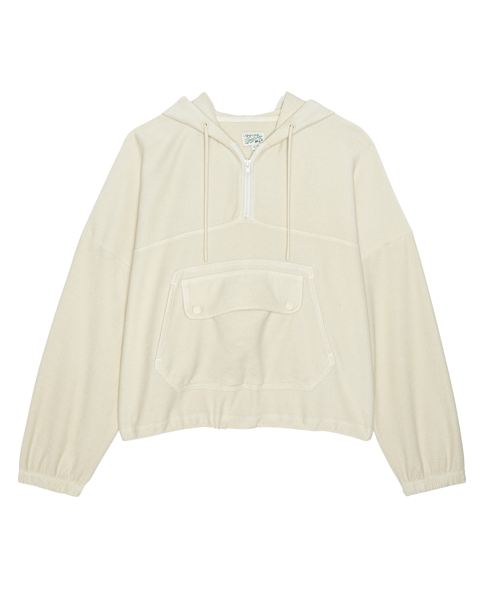 The Basecamp Pullover. -- Oatmilk