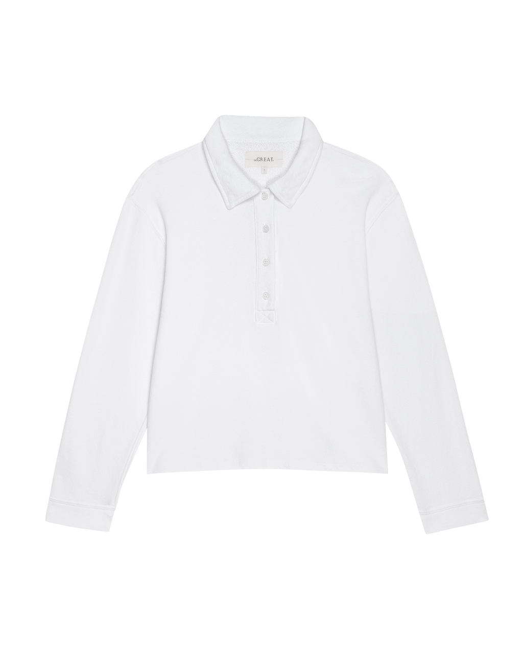 The Rugby Sweatshirt. -- True White