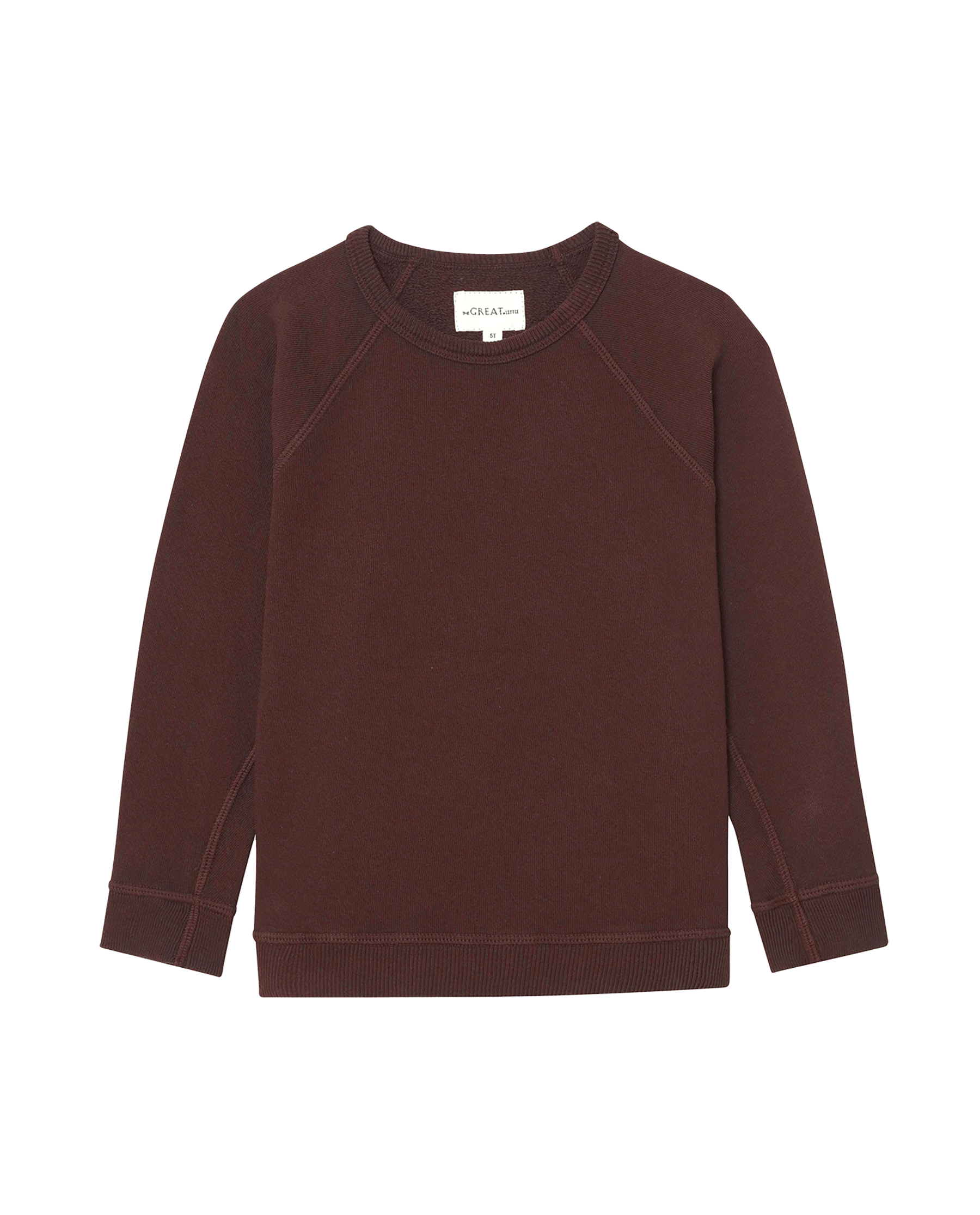The Little College Sweatshirt. Solid -- Driftwood