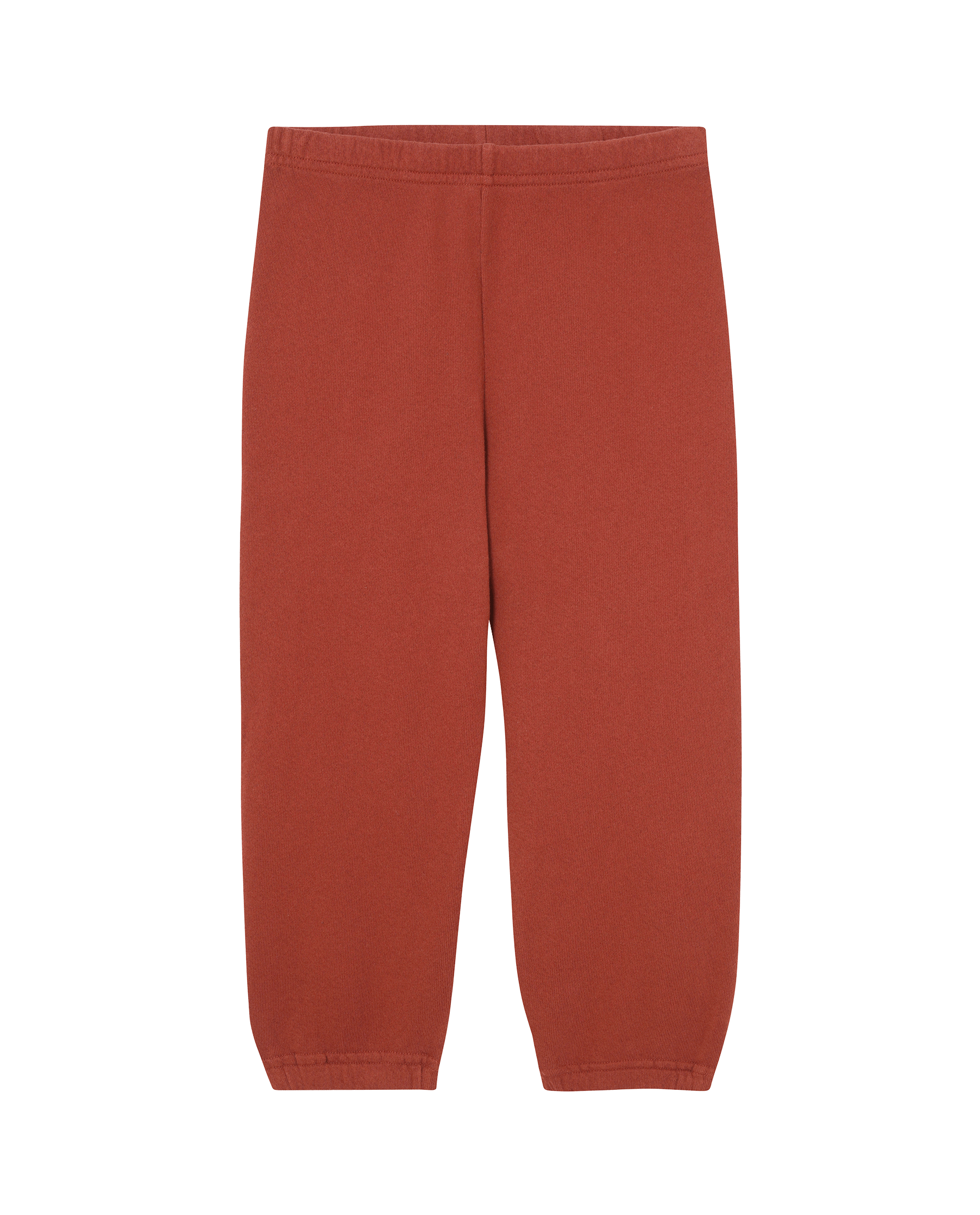 The Little Stadium Sweatpant. Solid -- Brick