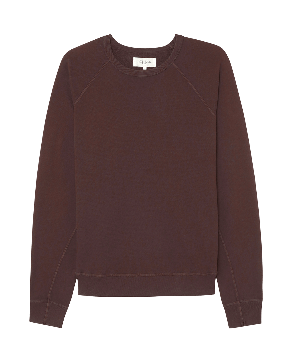 The Men's College Sweatshirt. Solid -- Driftwood