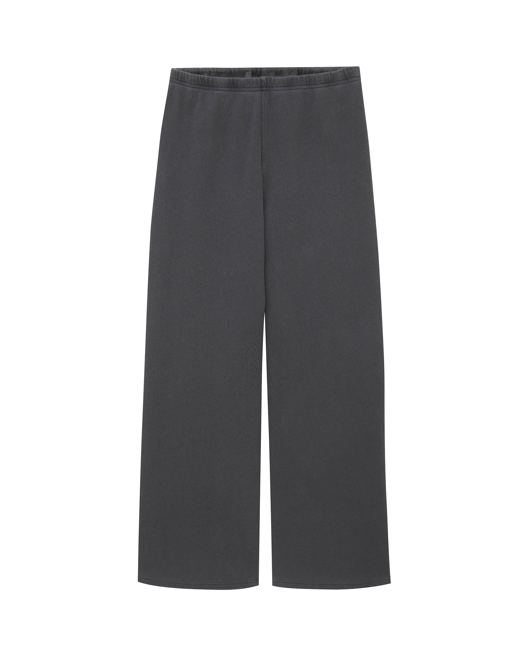The Lap Sweatpant. Solid -- Washed Black
