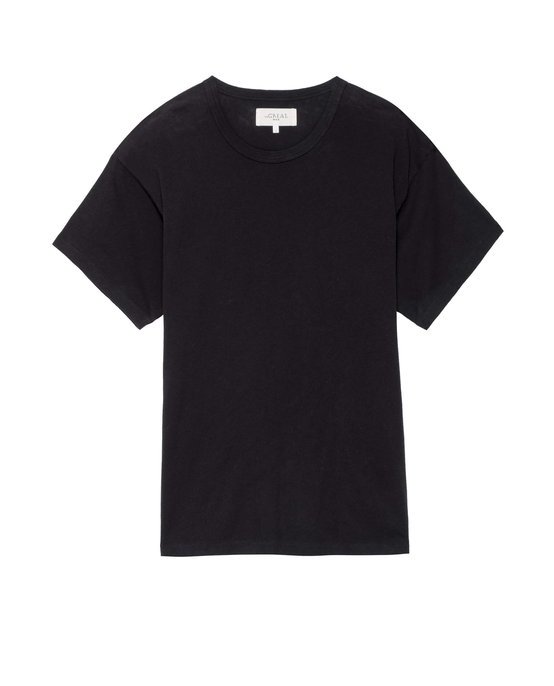 The Men's Boxy Crew. -- ALMOST BLACK