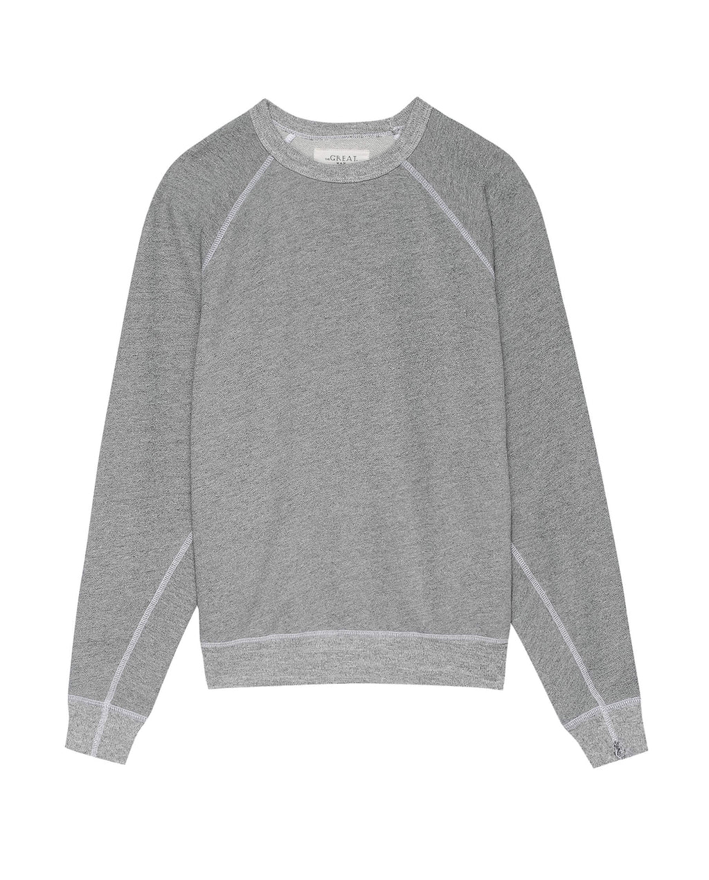 The Men's College Sweatshirt. -- VARSITY GREY