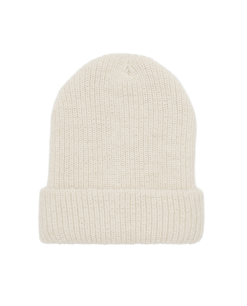 The Natural Alpaca Beanie. -- Cream
