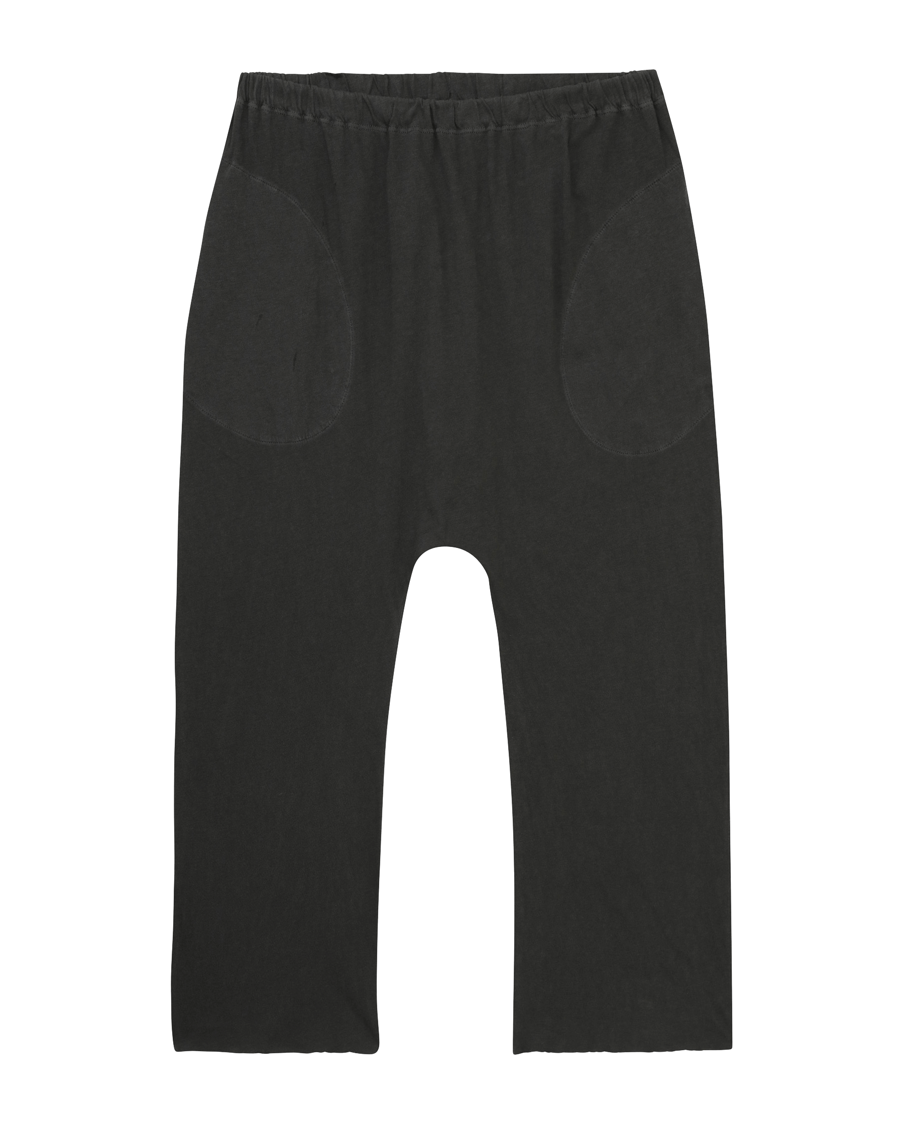The Jersey Crop Pant. -- Washed Black