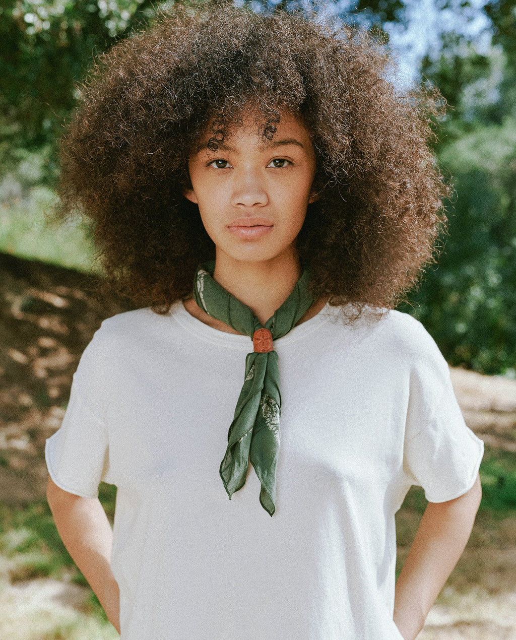 The Bandana. -- Small -- Army Green