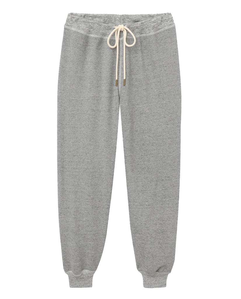 The Cropped Sweatpant. Solid -- Varsity Grey