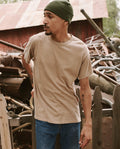The Men's Boxy Crew. Solid -- Khaki