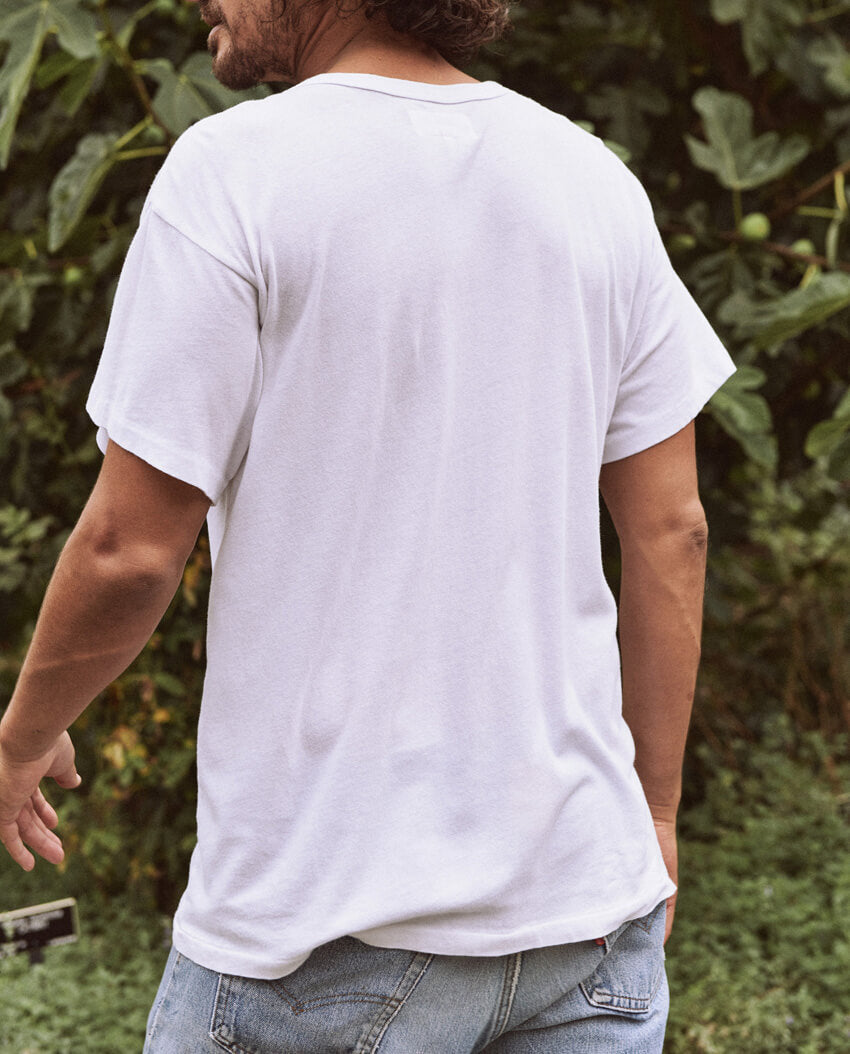 The Men's Boxy Crew. -- TRUE WHITE