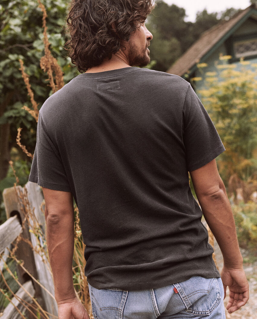 The Men's Slim Tee. -- Almost Black