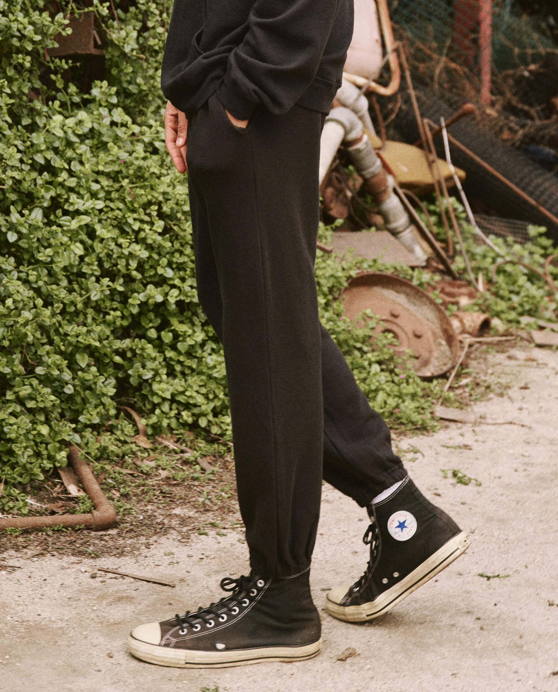 The Men's Stadium Sweatpant. -- Almost Black