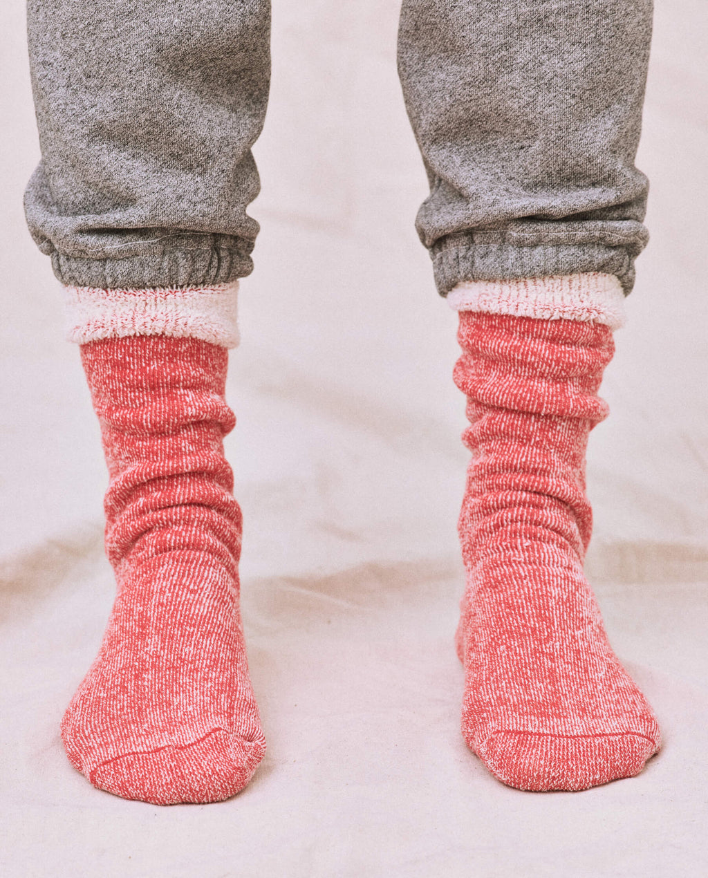 The Sweatshirt Sock. -- Red Cherry