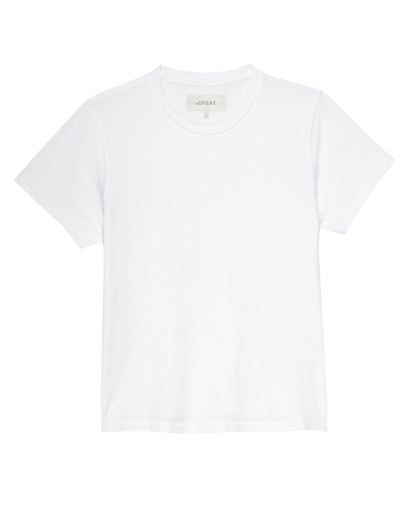 The Little Tee. Solid -- True White