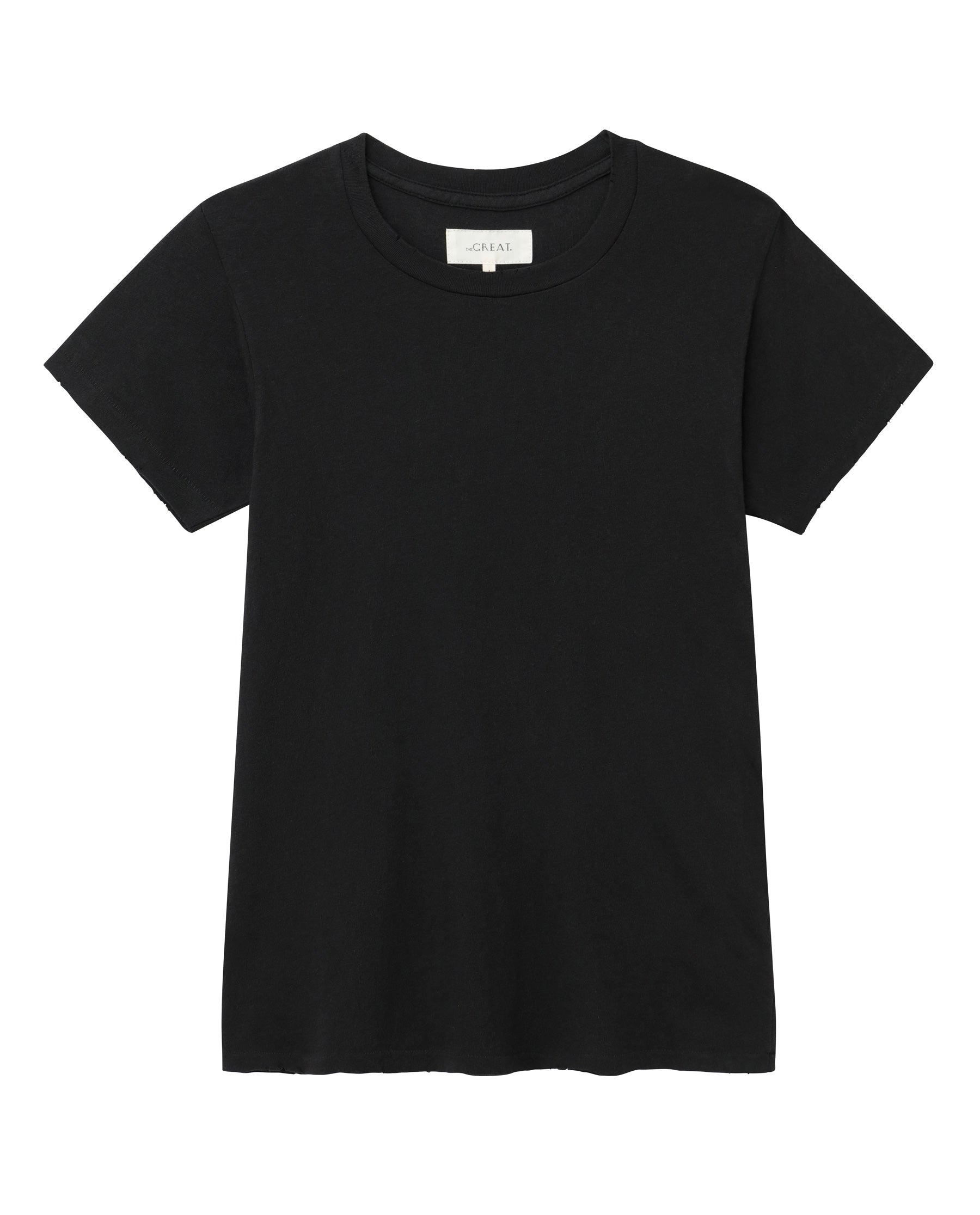 The Slim Tee. Solid -- Almost Black