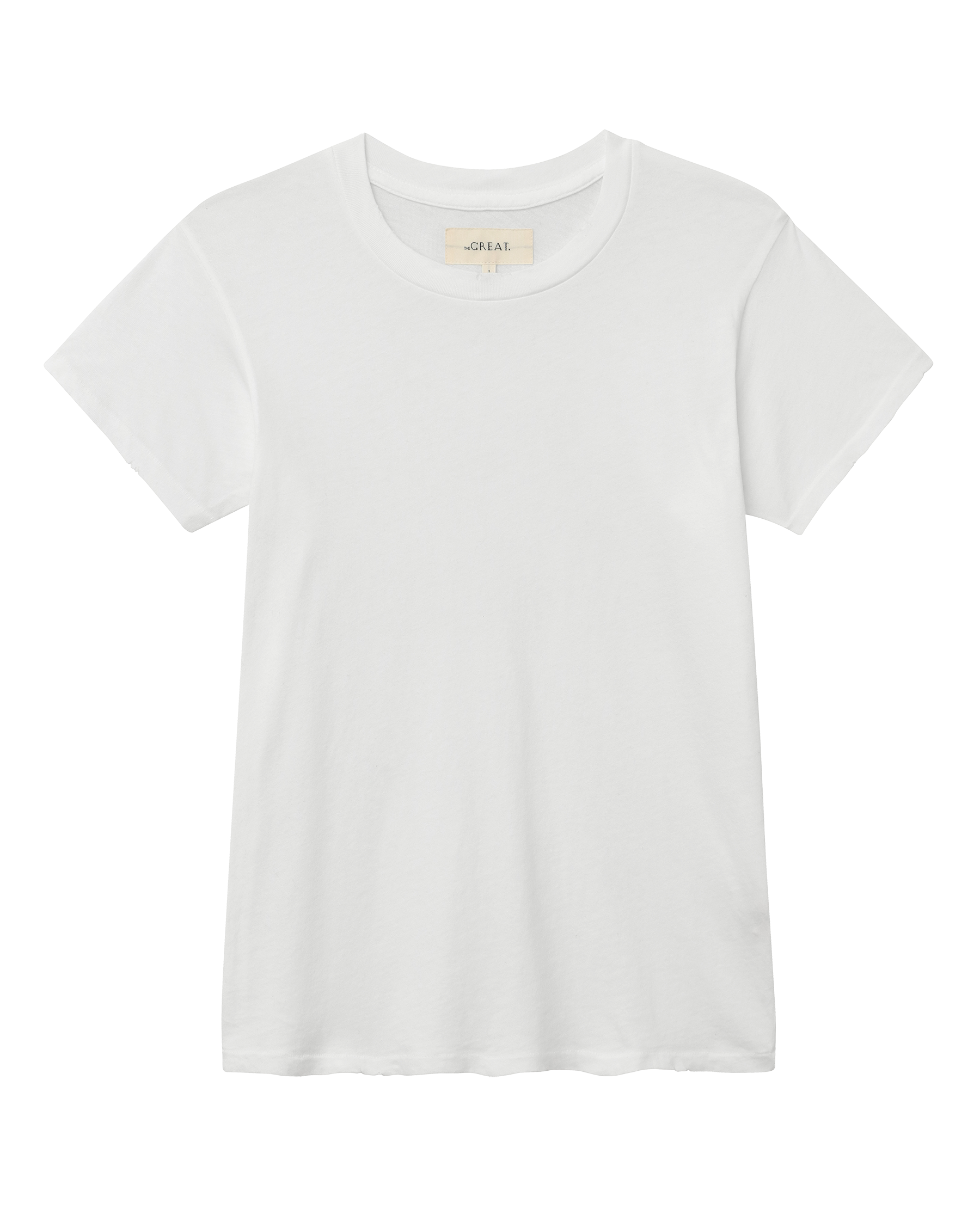 The Slim Tee. Solid -- True White